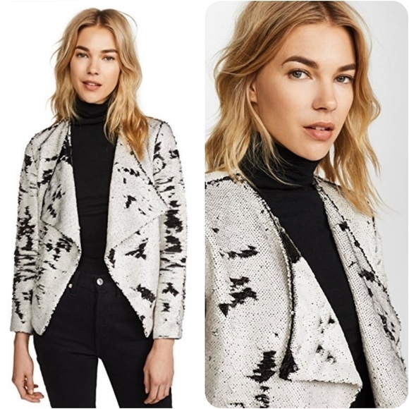 CUPCAKES & CASHMERE Bellwood Sequined Jacket - Picture 1 of 16